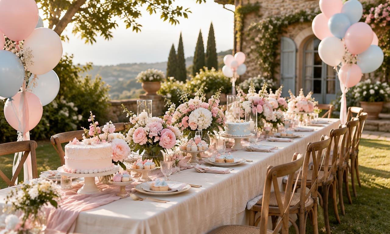 Tavola apparecchiata per la festa